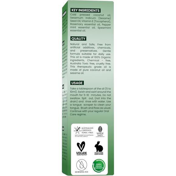 Happy Moms Oil Pulling with Rosemary & Peppermint Essential Oils (3-Pack) - Picture 7 of 7